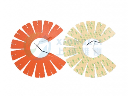 扇形硅膠發(fā)熱片